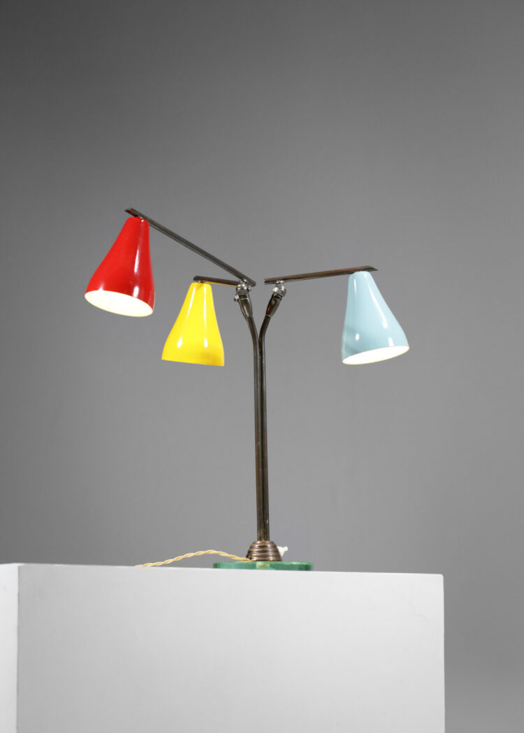 lampe de table fontana arte années 50 design italien F0721