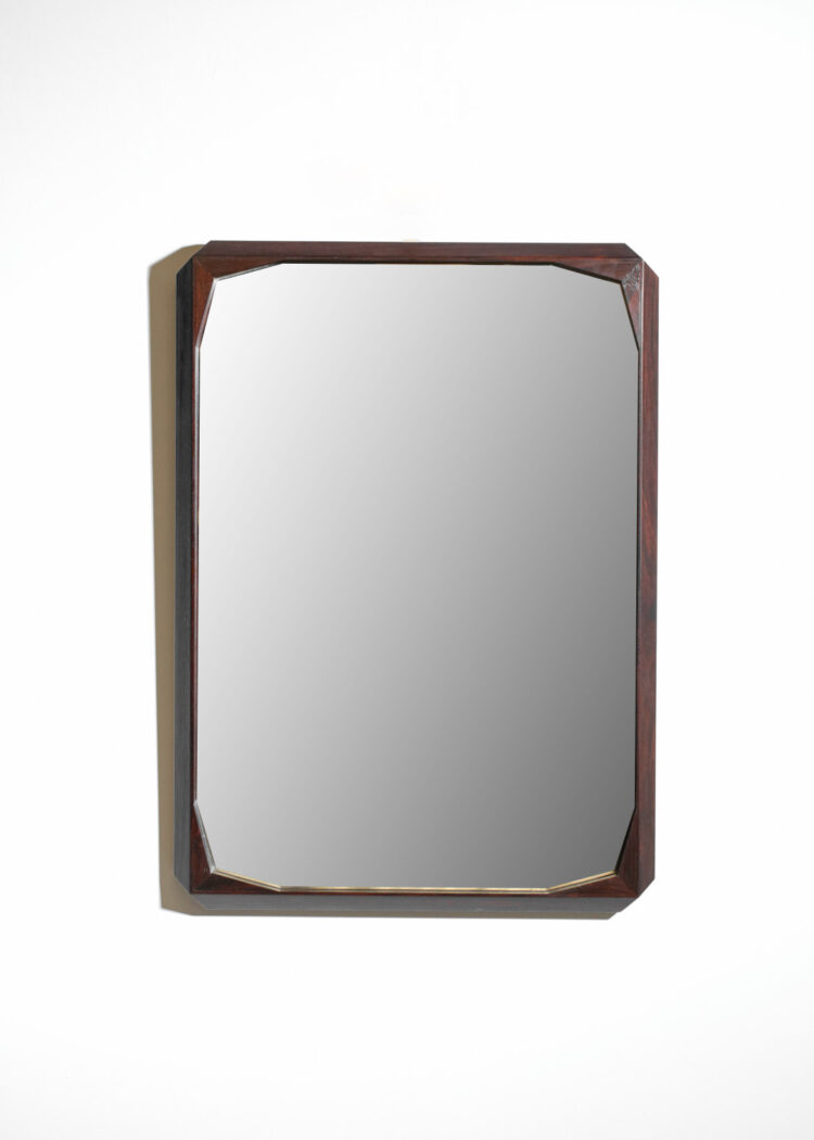 miroir italien en palissandre E396