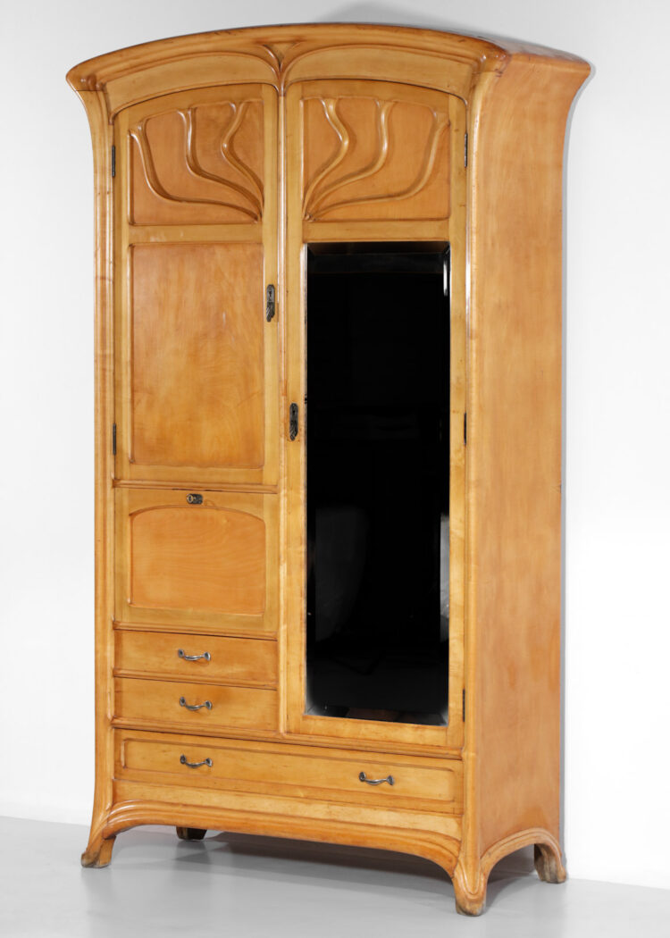 armoire française art nouveau des années 1920 style henry van de velde F106