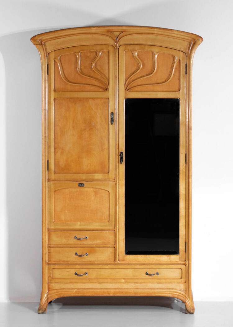 armoire française art nouveau des années 1920 style henry van de velde F106