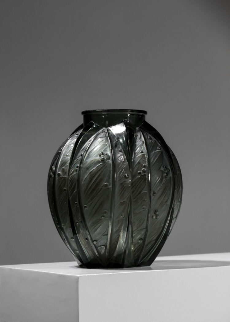 grand vase en verre Verlys