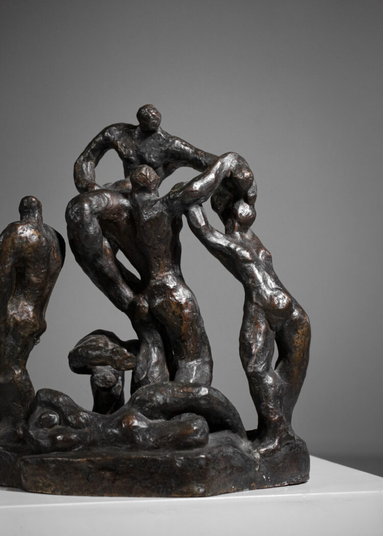 sculpture en Bronze de Gloria Morena 1977