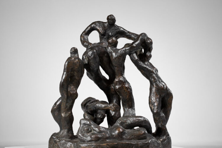 sculpture en Bronze de Gloria Morena 1977