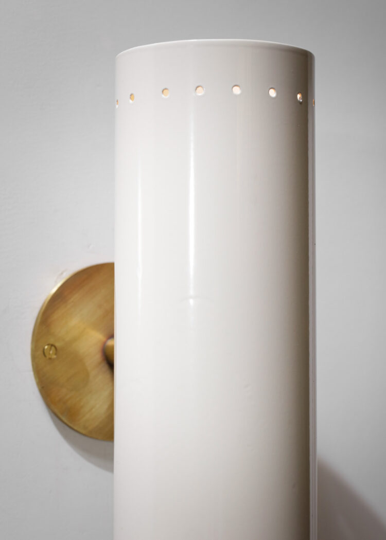 paire d'appliques tubes beiges modernes "Joa"
