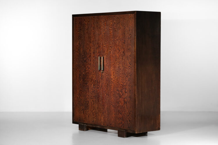 armoire art déco attribuée à André Sornay en pin d_orégon années 40 - F557