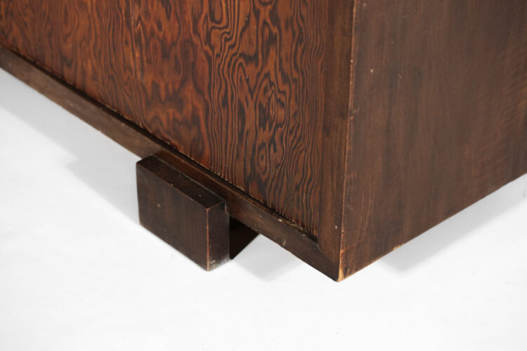armoire art déco attribuée à André Sornay en pin d_orégon années 40 - F557