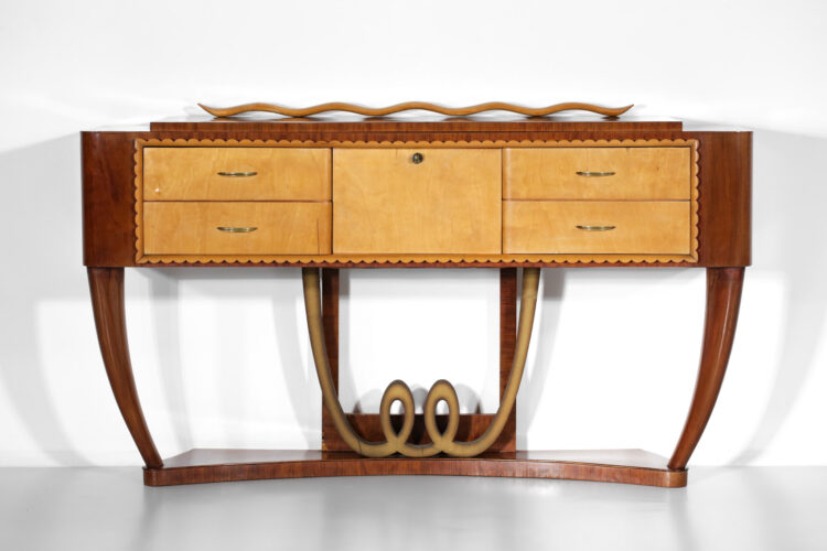 enfilade console italienne années 60 style paolo buffa gio ponti - F243