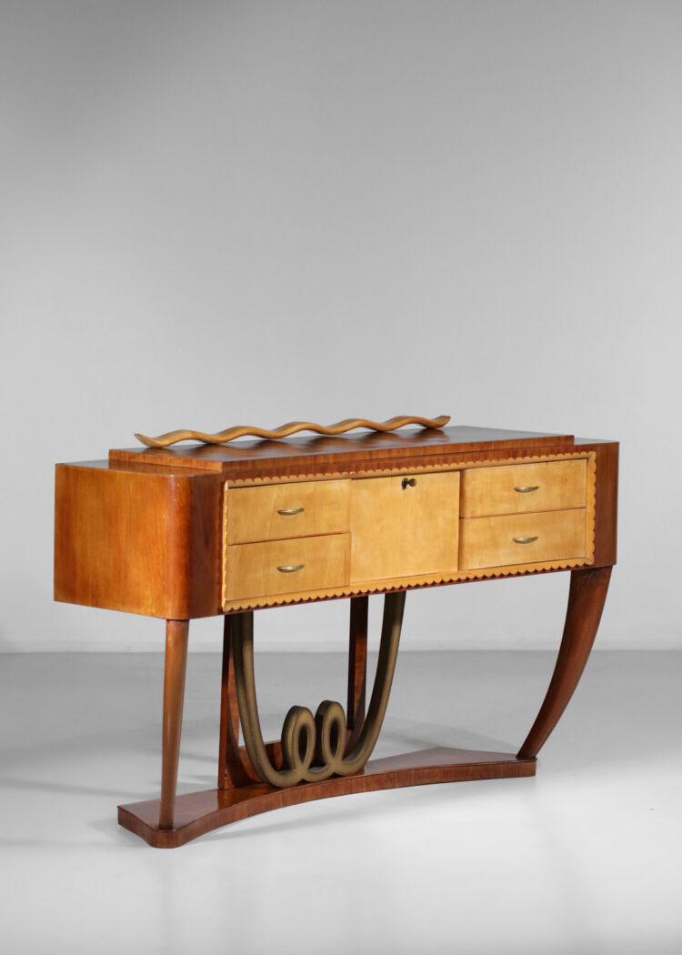 enfilade console italienne années 60 style paolo buffa gio ponti - F243