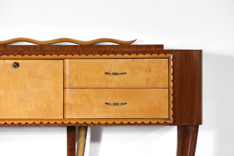 enfilade console italienne années 60 style paolo buffa gio ponti - F243