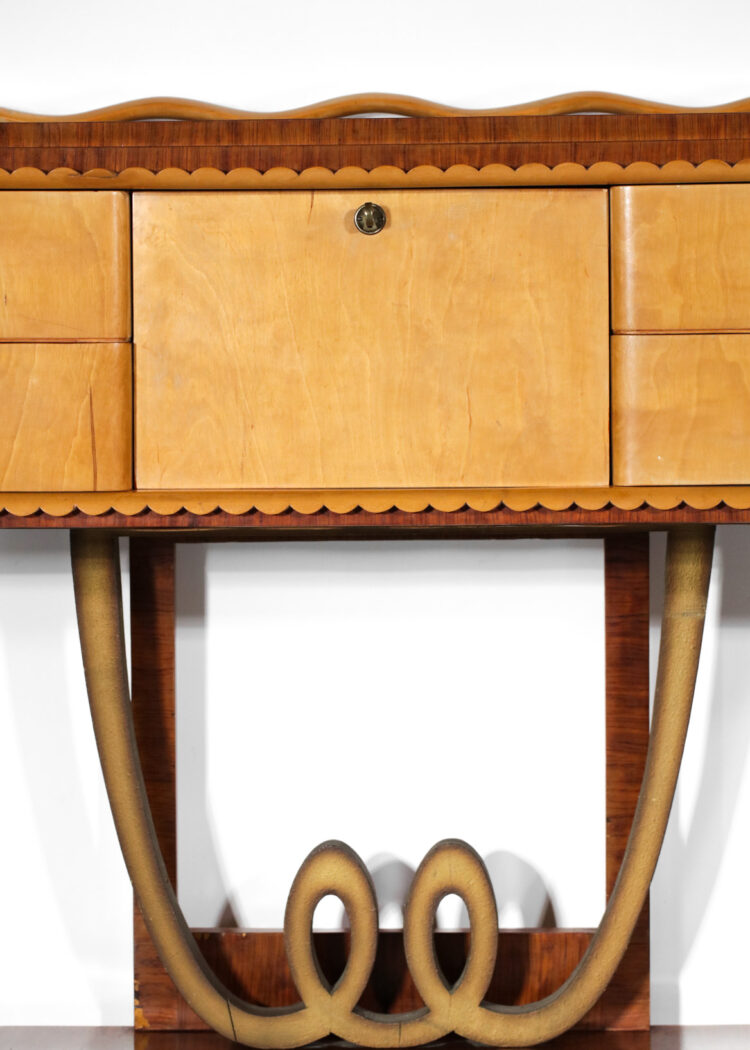 enfilade console italienne années 60 style paolo buffa gio ponti - F243