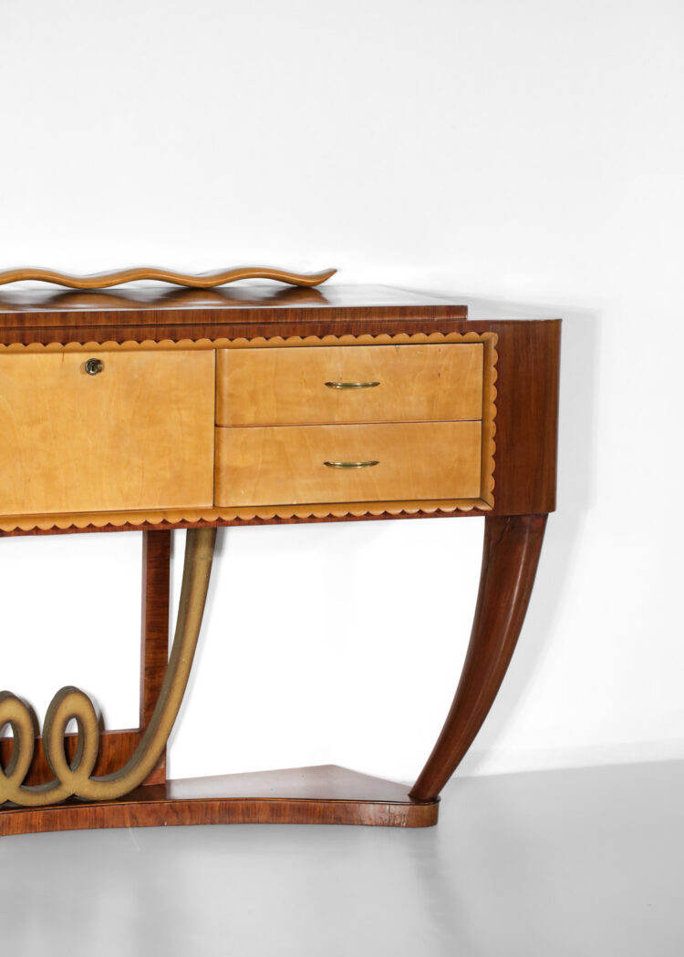 enfilade console italienne années 60 style paolo buffa gio ponti - F243