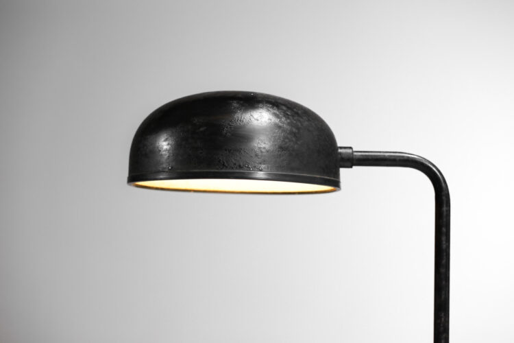 petit lampadaire danois scandinave en métal patiné années 70 - E205
