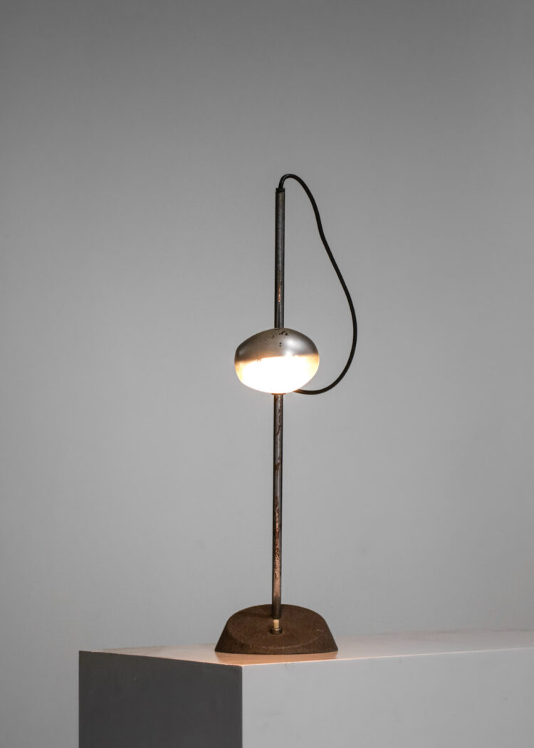 Rare lampe de bureau Gino Sarfatti pour Arteluce modèle 566 G182