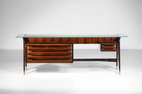 enfilade console Vittorio Dassi design italien années 60 palissandre