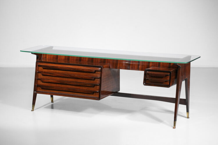 enfilade console Vittorio Dassi design italien années 60 palissandre