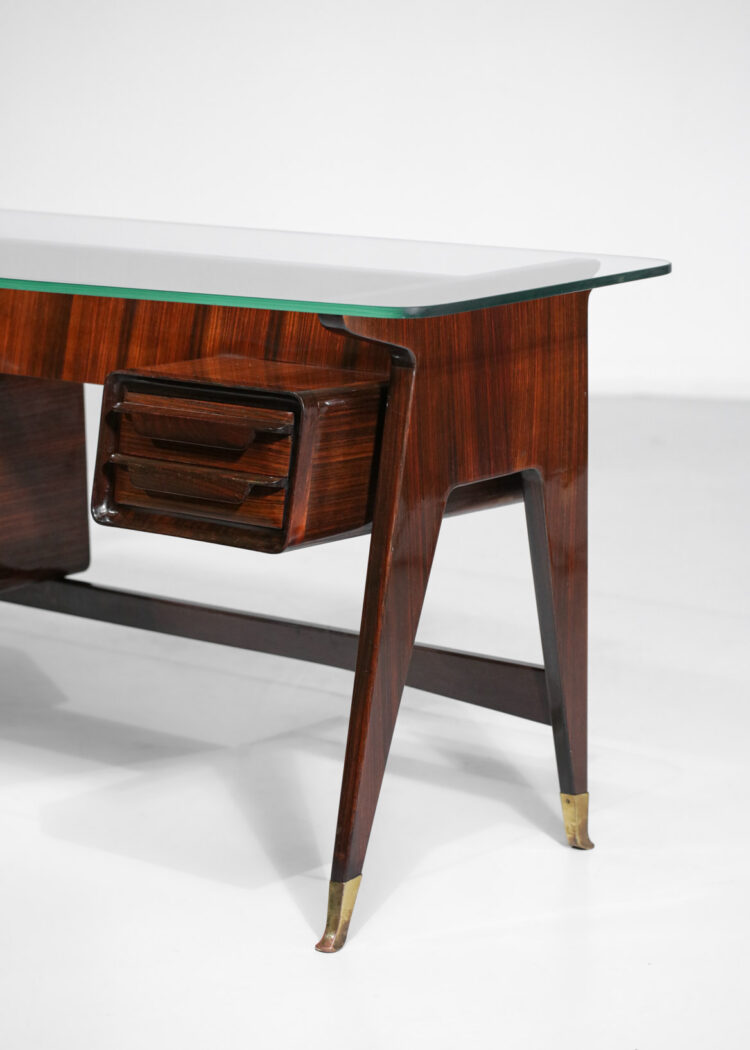 enfilade console Vittorio Dassi design italien années 60 palissandre