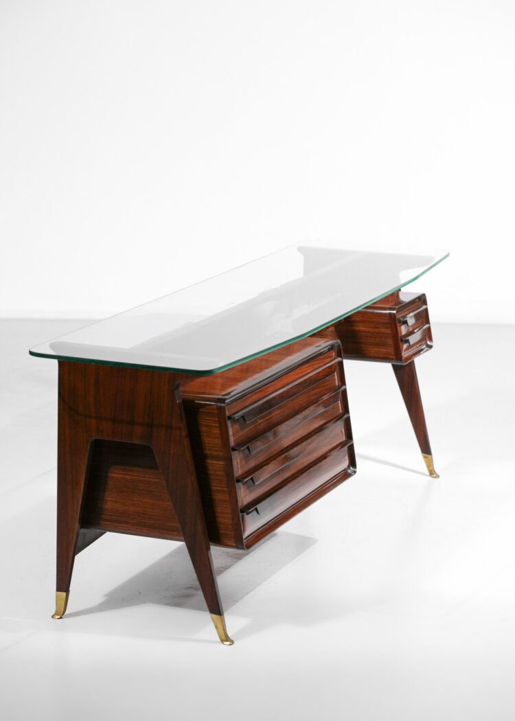 enfilade console Vittorio Dassi design italien années 60 palissandre