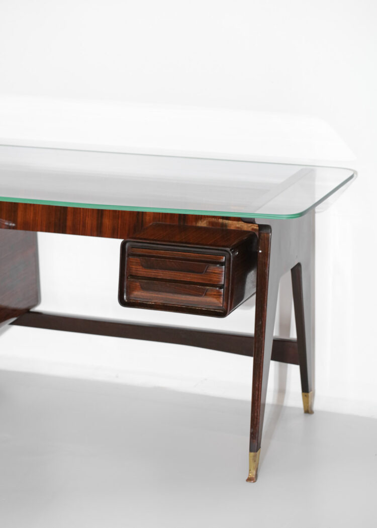 enfilade console Vittorio Dassi design italien années 60 palissandre