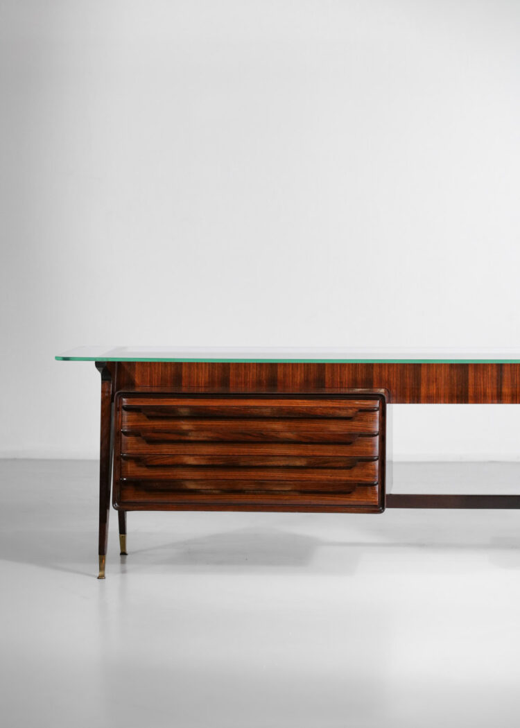 enfilade console Vittorio Dassi design italien années 60 palissandre