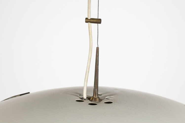 suspension stilnovo verre dépoli laiton modèle 1140 G192