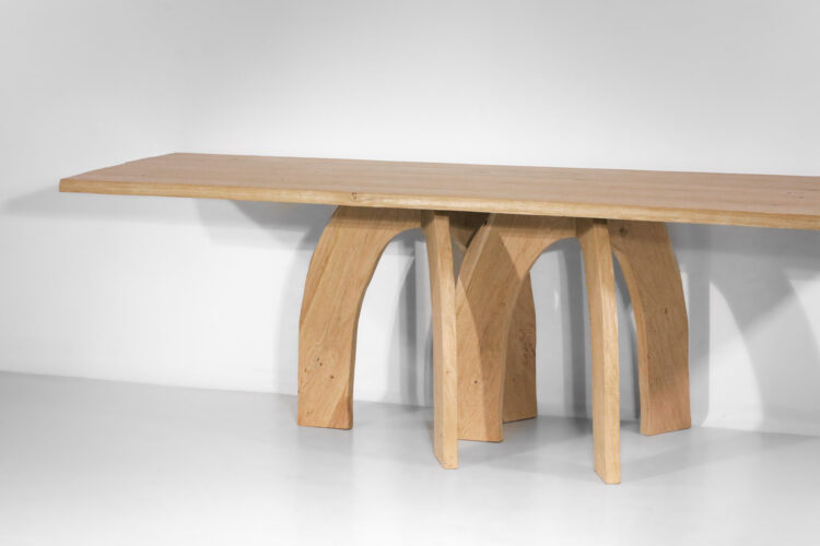 table console Vincent Vincent "80/20" chêne massif danke galerie