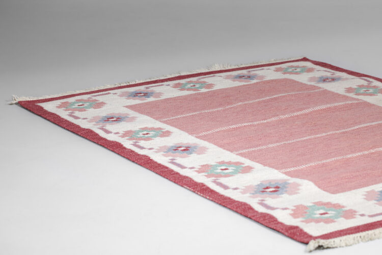 tapis suédois scandinave tissé rillakan - G120