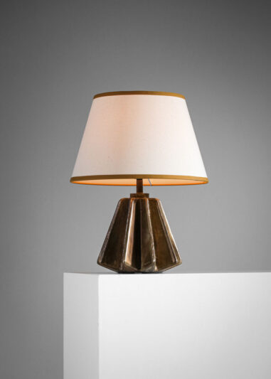 Lampe en bronze massif par donna pour danke galerie0