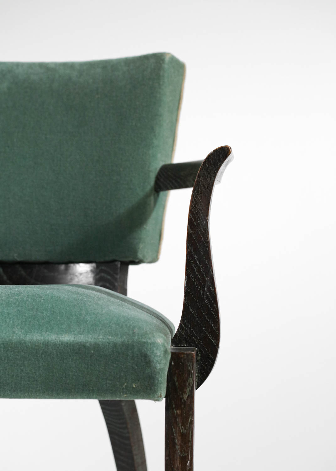 Set fauteuil et bureau art déco de Francisque Chaleyssin années 40 - G589 - G590
