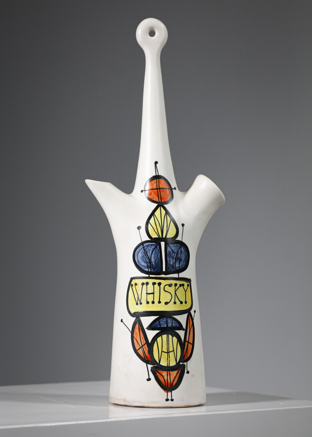 Pichet Wisky céramique par Roger Capron années 60 - G485