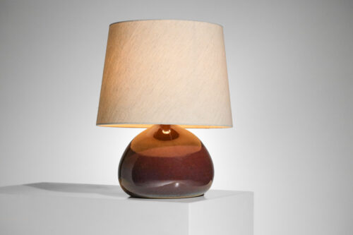 lampe de table en ceramique non identifié style ruelland - G870