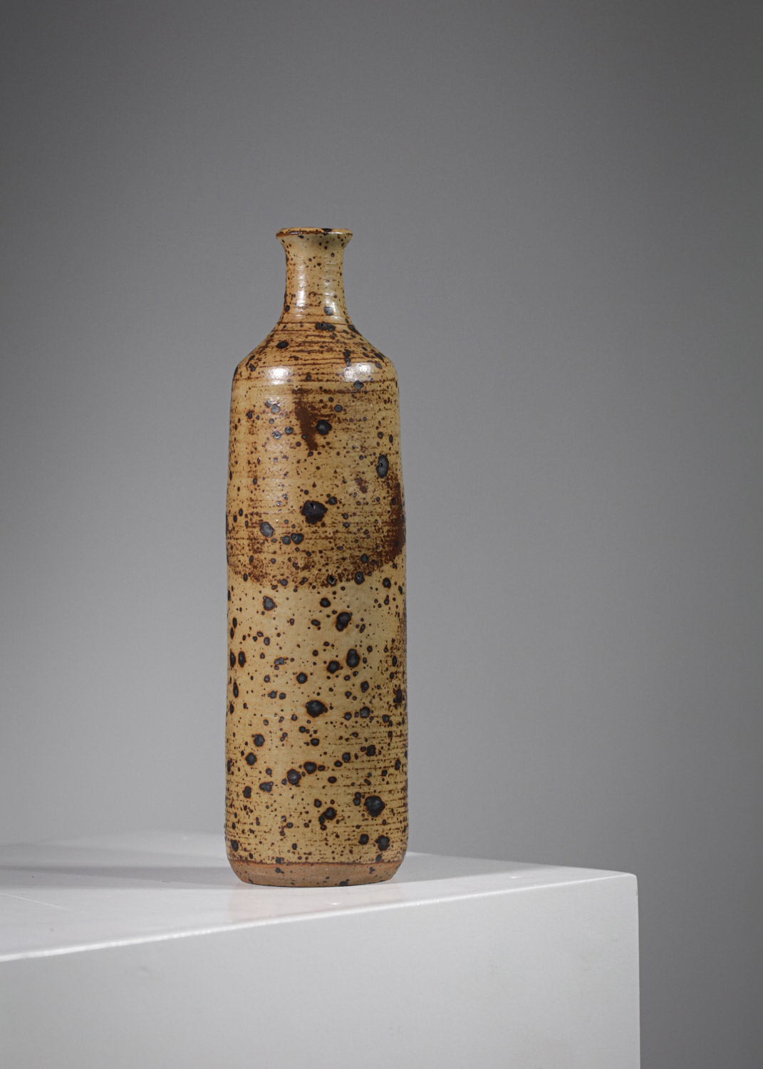 Vase céramique moucheté des années 50 - G432