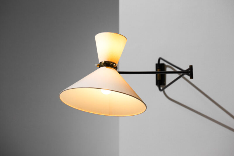 French wall light Lunel 50's style Robert Mathieu - G587 - Danke Galerie