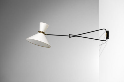 French wall light Lunel 50's style Robert Mathieu - G587 - Danke Galerie