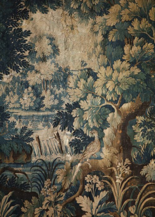 Grande Tapisserie d'aubusson XVIIeme forêt - H067