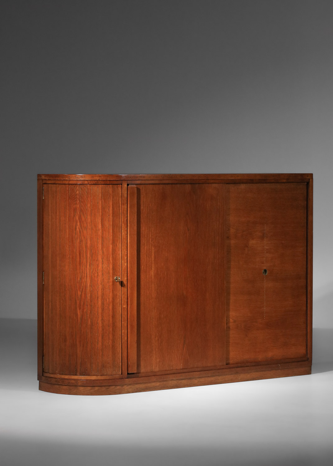 meuble André Sornay clouté art déco moderniste années 30 pièce unique - G880