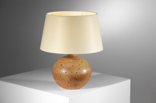 lampe en céramique la borne franee non signée années 60 - H039