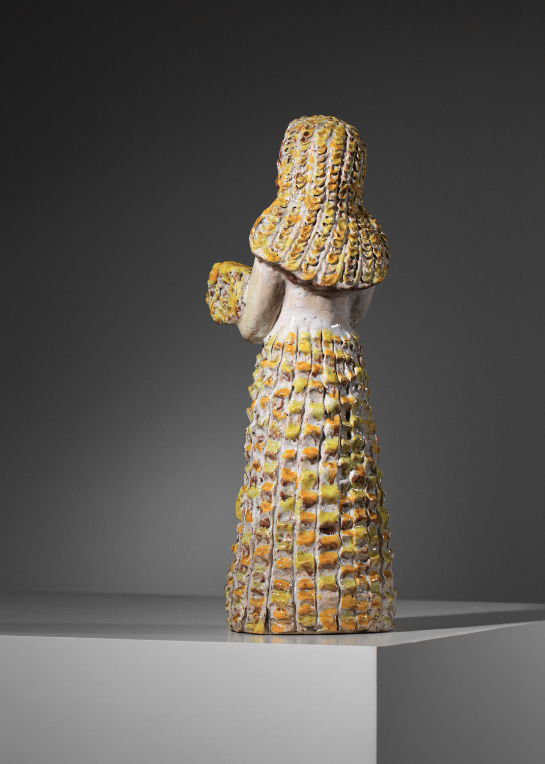 Céramique déesse par Denise Picard de l'atelier Paul Pouchol - H687