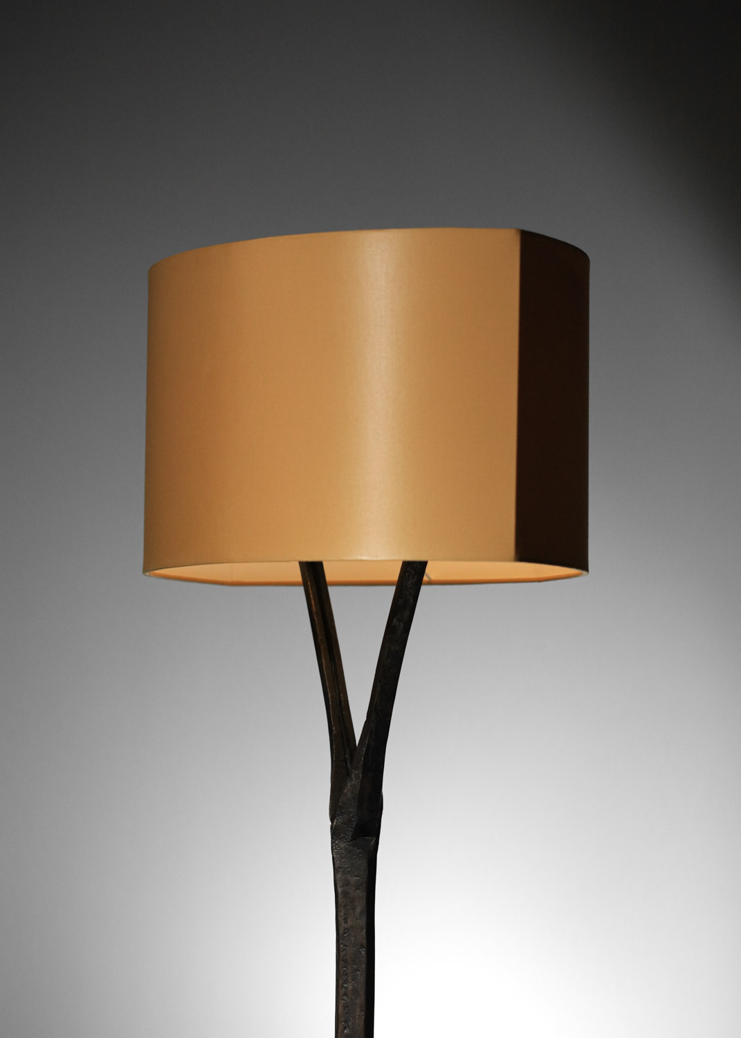 lampadaire en fer forgé style atelier de marolles - F574