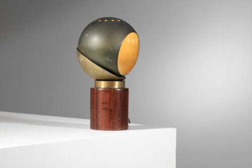 petite lampe de table italienne années 60 eyeball - H671