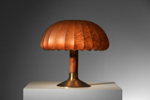 lampe de table italienne des années 50 style achille castiglioni cocon