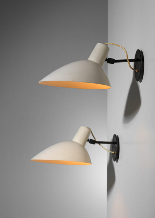 rare paire d'appliques Arteluce Vittoriano Vigano années 60 originales  - I149