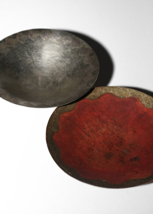 cup of claudius linossier art deco brassware lyon - I333 - I334