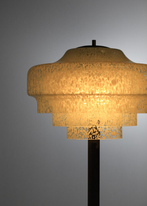 lampadaire italien en verre moucheté attr. à Carlo Nason années 70- I189