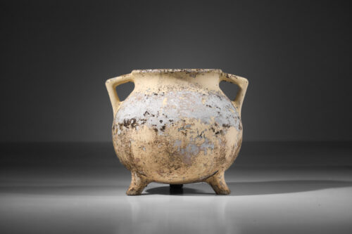 jardinière marmite willy gulh des années 60 patinée - I360
