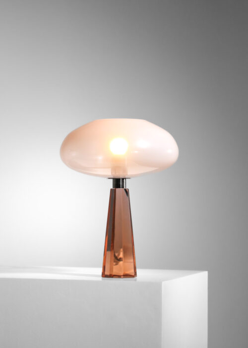 Italian table lamp attributed to Flavio Poli for Seguso - I605