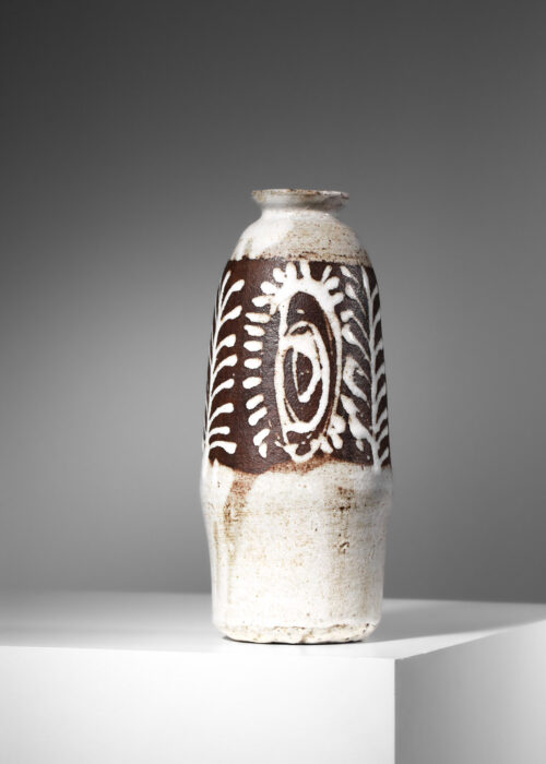 vase en céramique albert thiry années 60 - I413