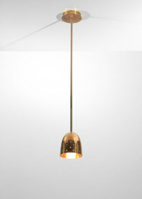 petite suspension danke studio en laiton massif perforé - DK020