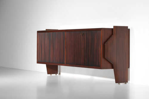 enfilade murale italienne meuble des années 60 attribuée à vittorio dassi - I589