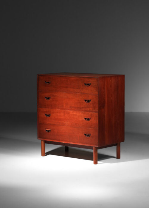 commode coiffeuse danoise par peter hvidt et orla molgaard scandinave en teck - D442