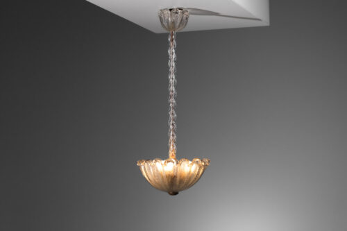 lustre italien en verre de murano années 30 - I458 